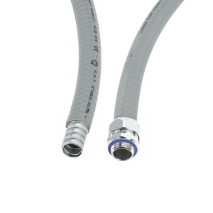 Kovová ochranná hadice potažená EVA