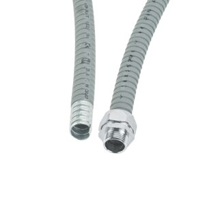 Kovová ochranná hadice potažená tenkým EVA